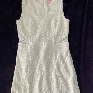 Lilly Pulitzer White Lace Dress